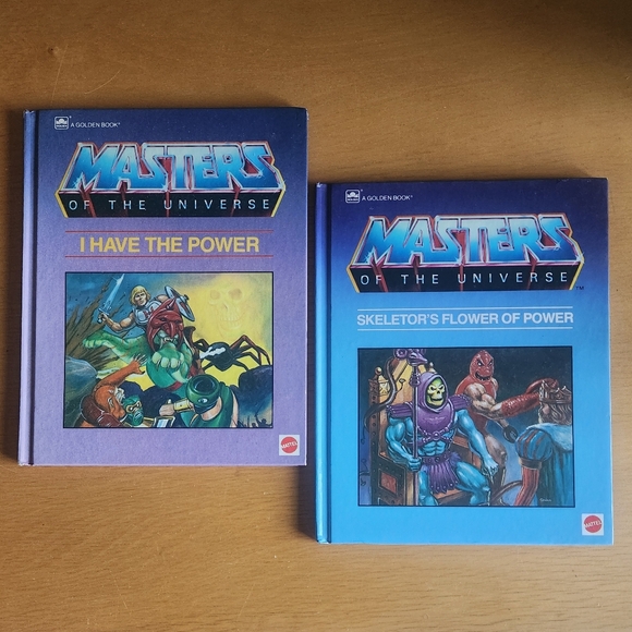Mattel Other - He Man Masters of the Universe #1, #2 - 1985 Books (Lot of 2)